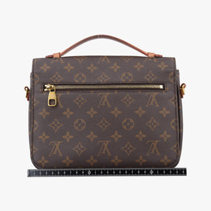 Pre-owned Louis Vuitton Pochette Metis MM Brown Monogram Canvas M44875 shoulderbag | stylenewstar