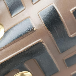 Pre-owned Fendi Mon Tresor Mini Bucket Brown Leather 8BS010/8AV105 shoulderbag | stylenewstar
