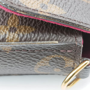 Pre-owned Louis Vuitton Pochette Felicie Brown Monogram Canvas M61276 shoulderbag | stylenewstar