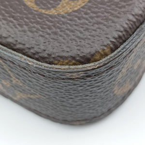 Pre-owned Louis Vuitton Pochette Felicie Brown Monogram Canvas M61276 shoulderbag | stylenewstar