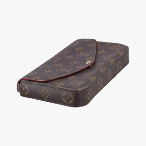 Pre-owned Louis Vuitton Pochette Felicie Brown Monogram Canvas M61276 shoulderbag | stylenewstar