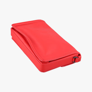 Pre-owned Bottega Veneta Intrecciato Rialto Red lambskin  shoulderbag | stylenewstar