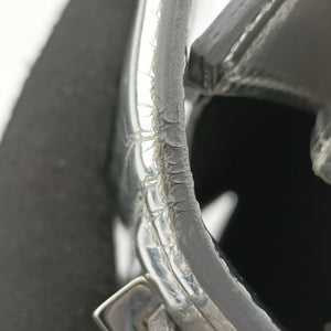Secondhand Givenchy Pandora Box Silver Patent Leather  shoulderbag | stylenewstar