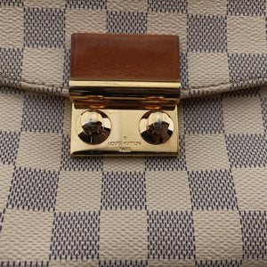 Pre-owned Louis Vuitton CROISETTE Azur Damier Canvas N41581 shoulderbag | stylenewstar