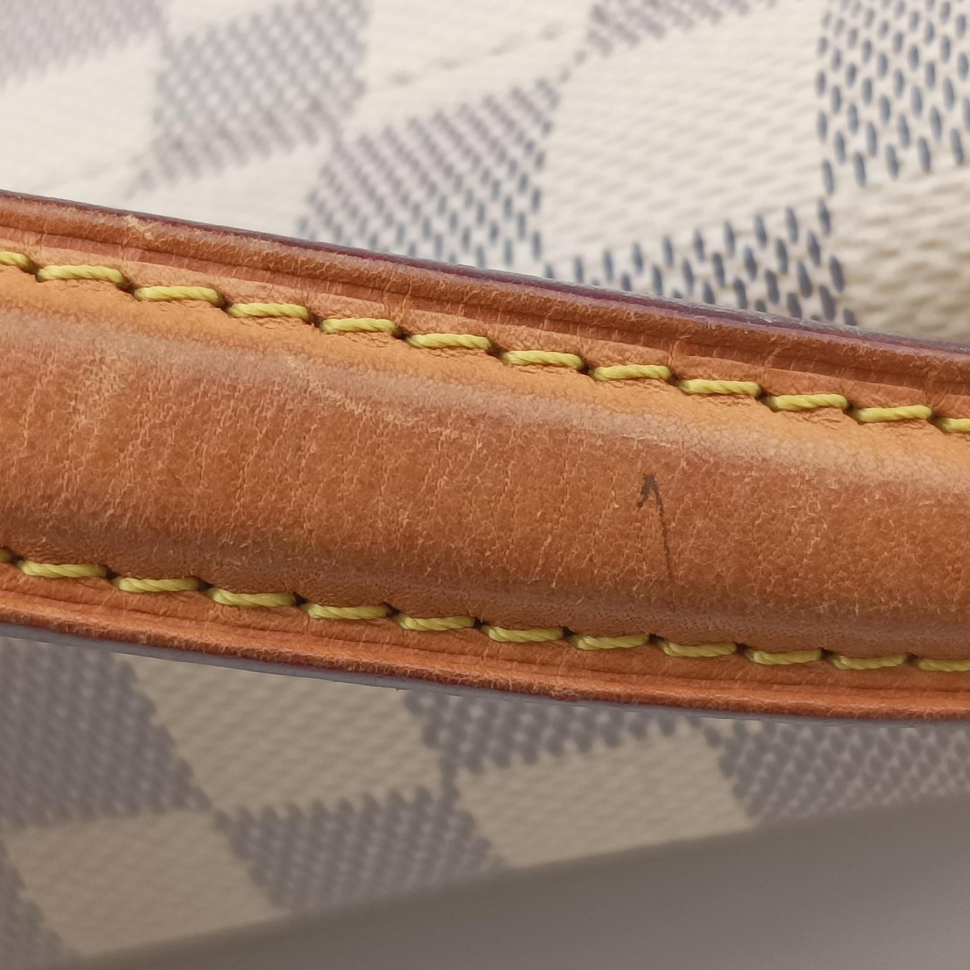 Pre-owned Louis Vuitton CROISETTE Azur Damier Canvas N41581 shoulderbag | stylenewstar