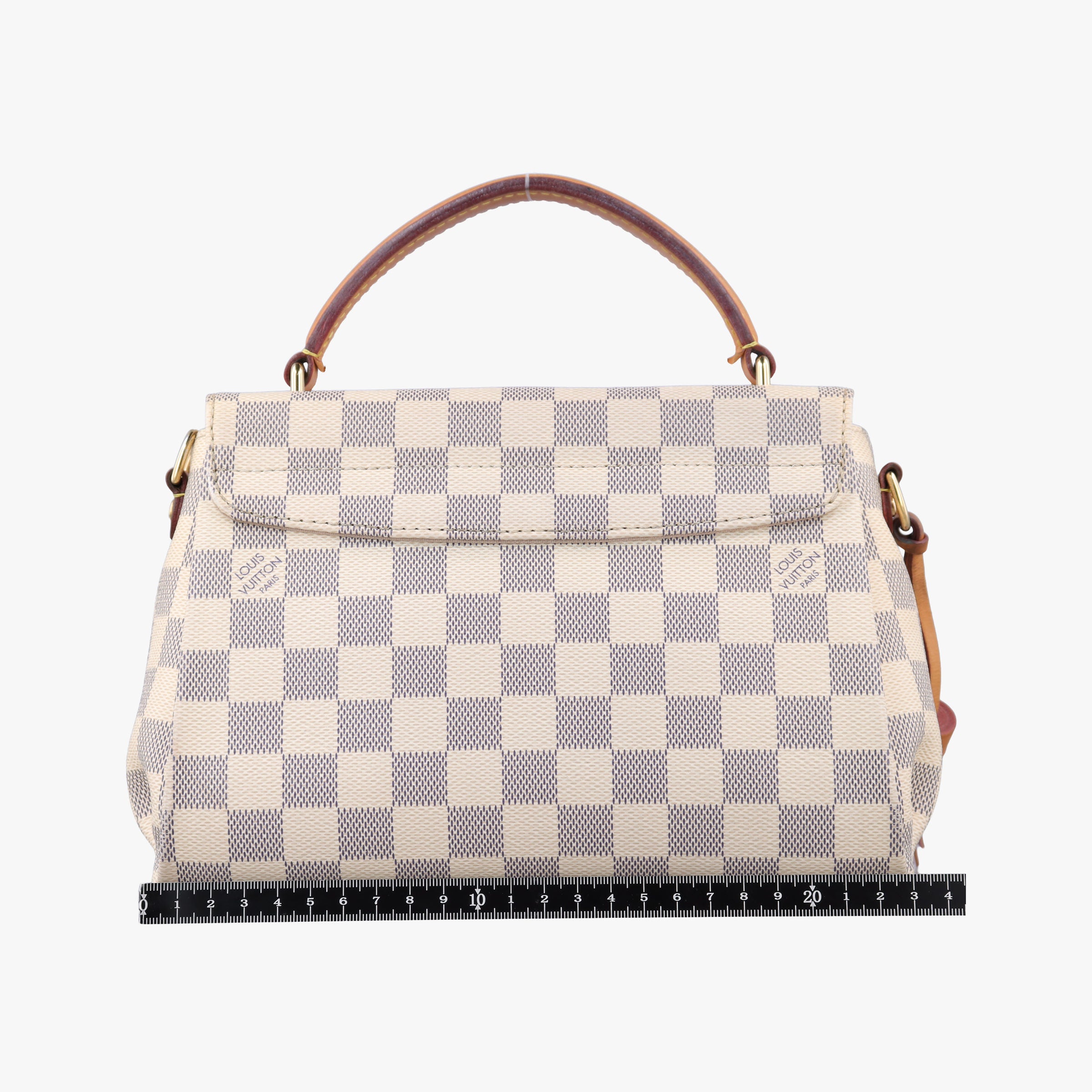 Pre-owned Louis Vuitton CROISETTE Azur Damier Canvas N41581 shoulderbag | stylenewstar