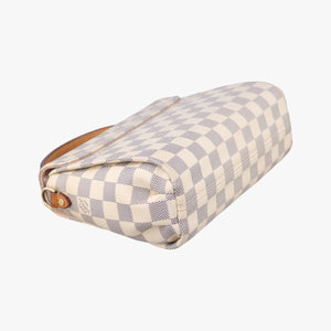 Pre-owned Louis Vuitton CROISETTE Azur Damier Canvas N41581 shoulderbag | stylenewstar
