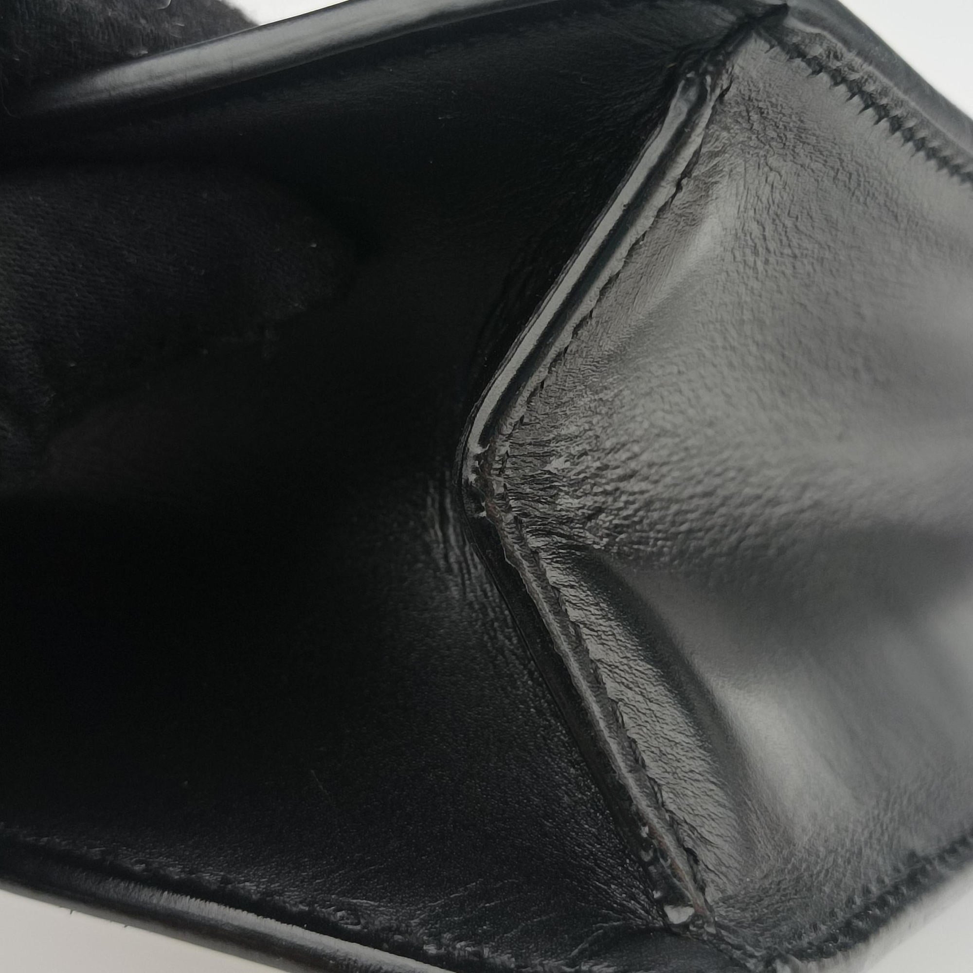 Secondhand Gucci Sylvie Black×green×red Leather 421882 shoulderbag | stylenewstar