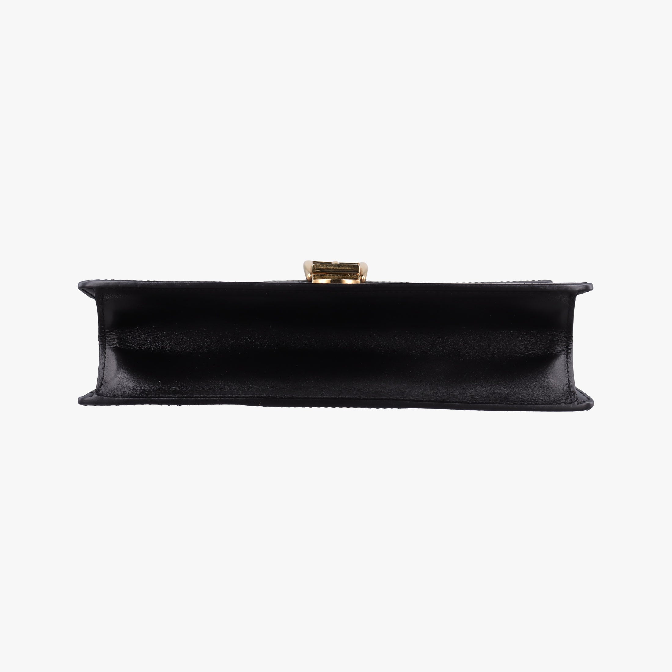 Secondhand Gucci Sylvie Black×green×red Leather 421882 shoulderbag | stylenewstar