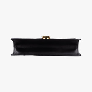 Secondhand Gucci Sylvie Black×green×red Leather 421882 shoulderbag | stylenewstar