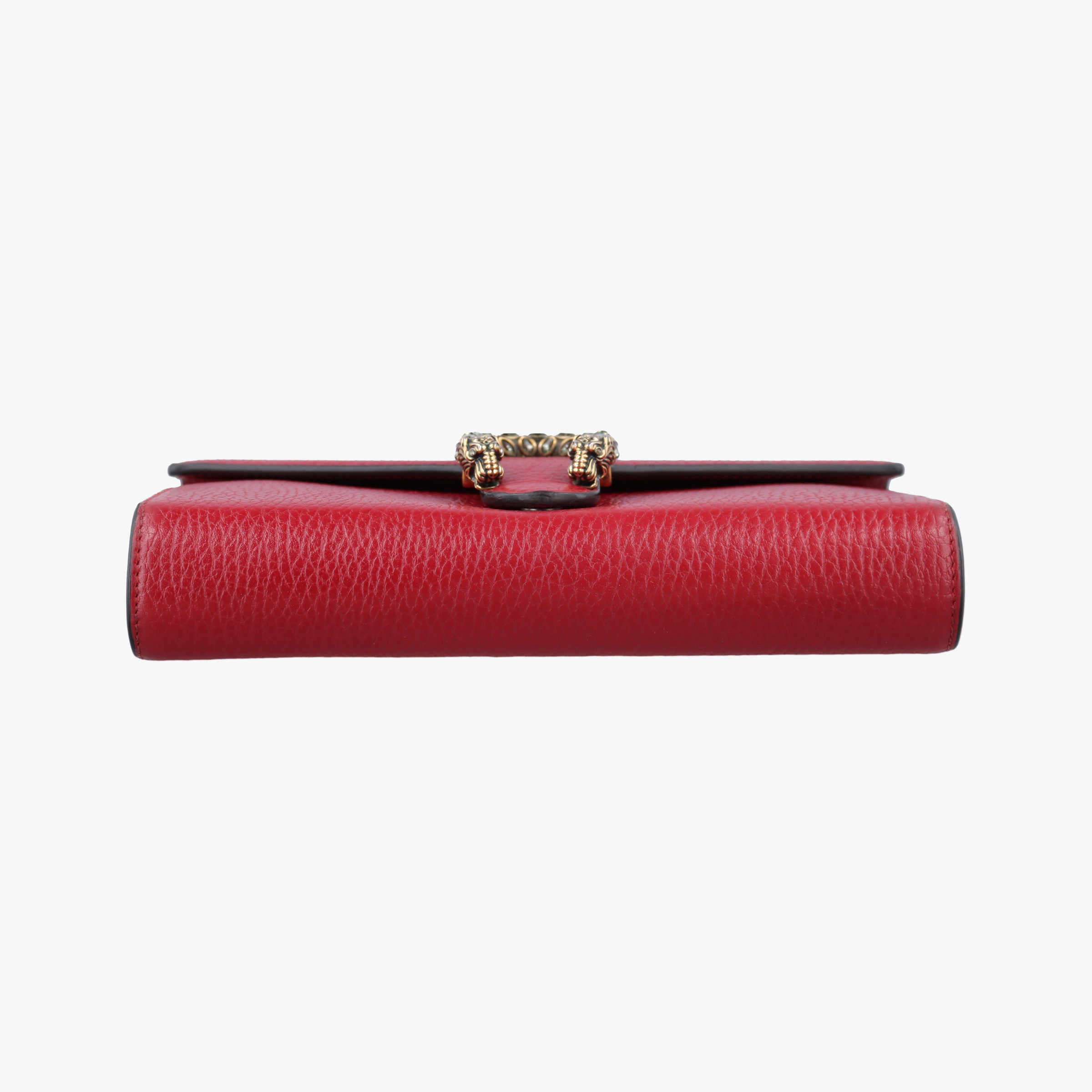 Pre-owned Gucci Dionysus Red Leather 401231 shoulderbag | stylenewstar