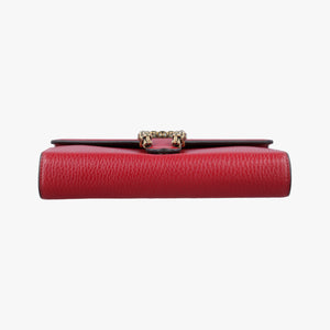 Pre-owned Gucci Dionysus Red Leather 401231 shoulderbag | stylenewstar