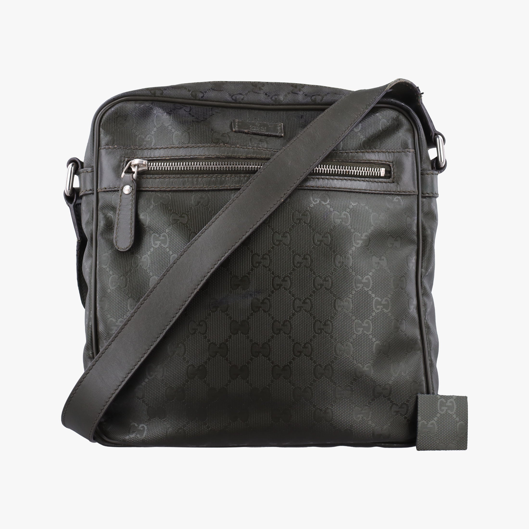 Pre-owned Gucci GG Imprime Messenger Brown PVC coated canvas 201448 shoulderbag | stylenewstar
