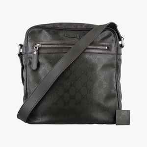 Pre-owned Gucci GG Imprime Messenger Brown PVC coated canvas 201448 shoulderbag | stylenewstar
