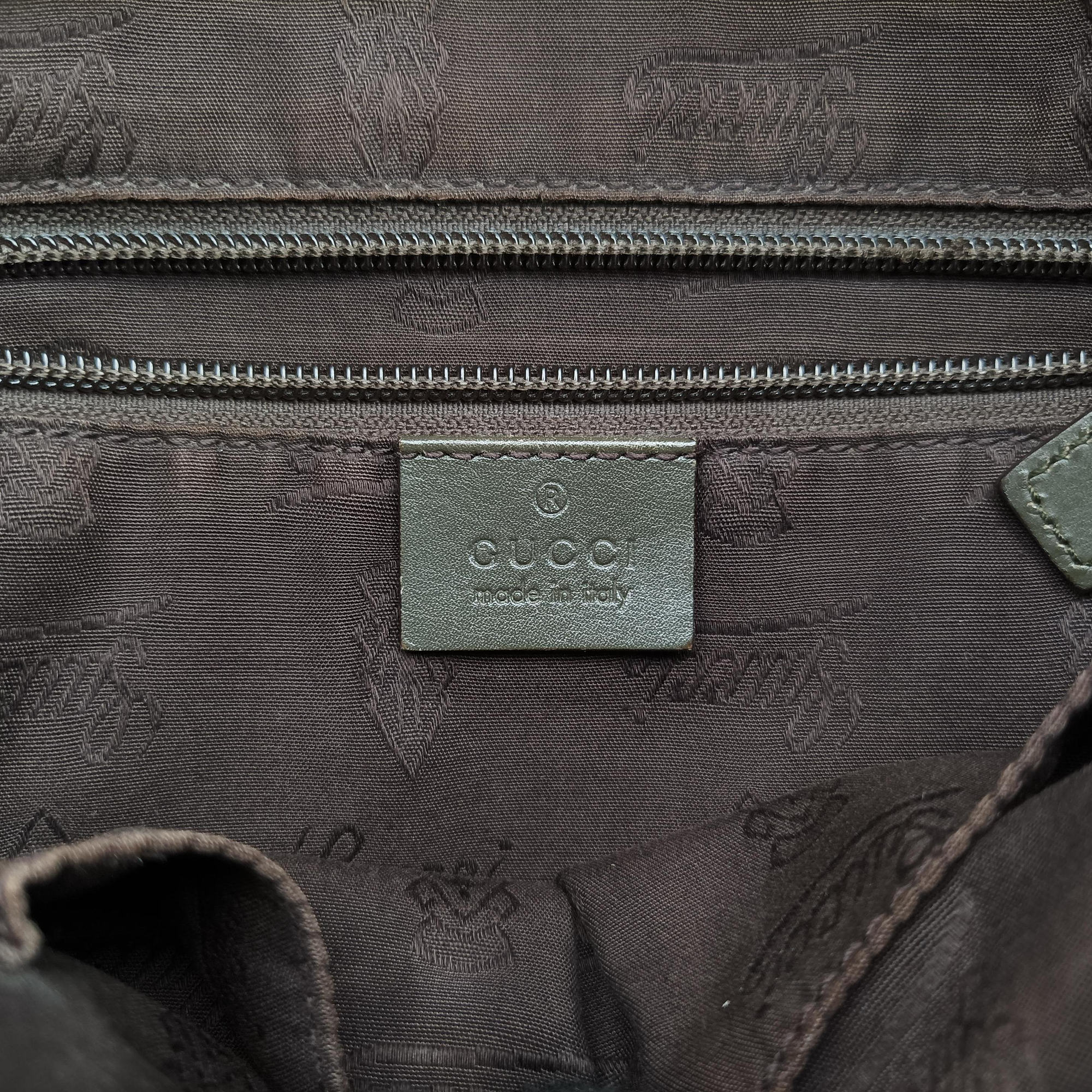 Pre-owned Gucci GG Imprime Messenger Brown PVC coated canvas 201448 shoulderbag | stylenewstar