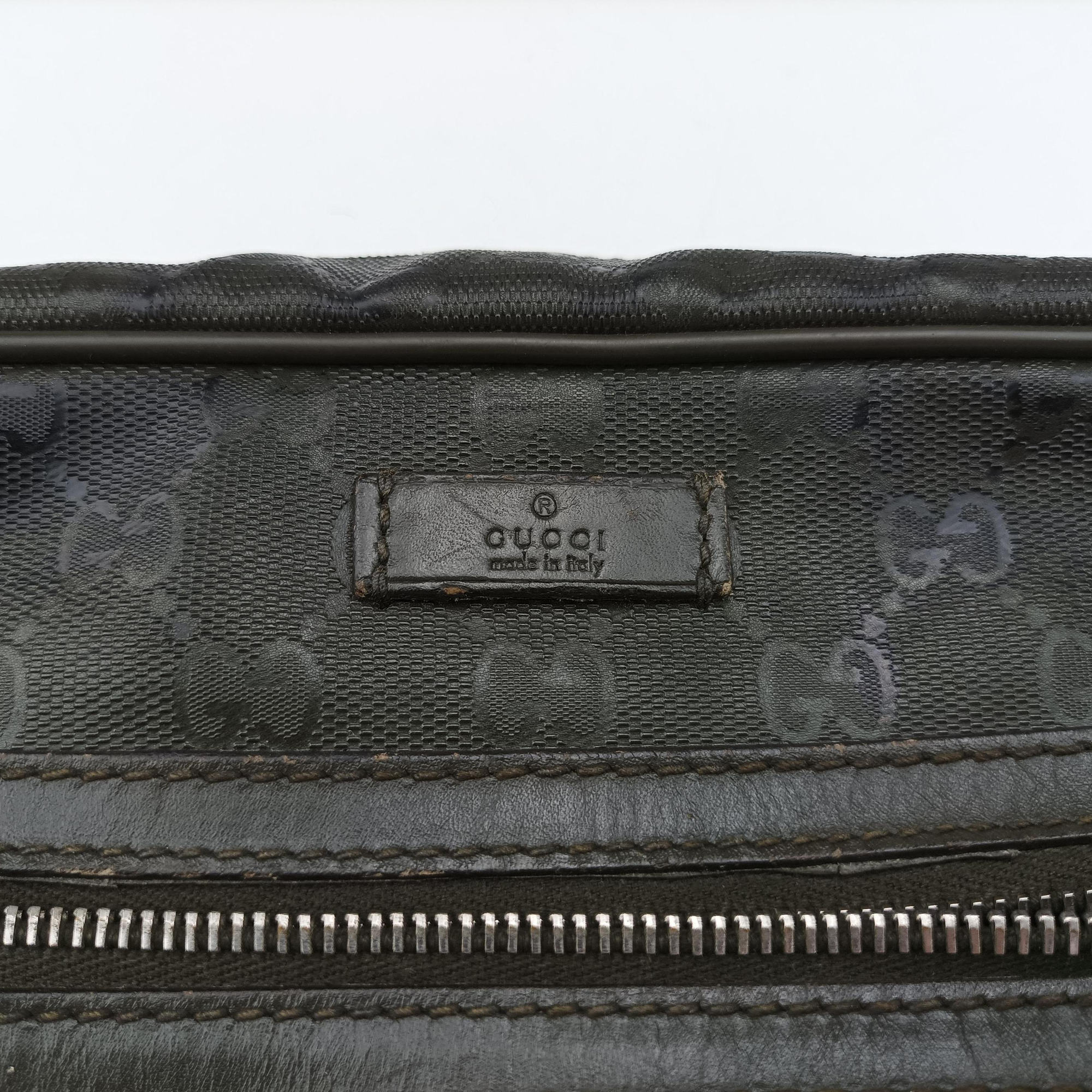 Pre-owned Gucci GG Imprime Messenger Brown PVC coated canvas 201448 shoulderbag | stylenewstar