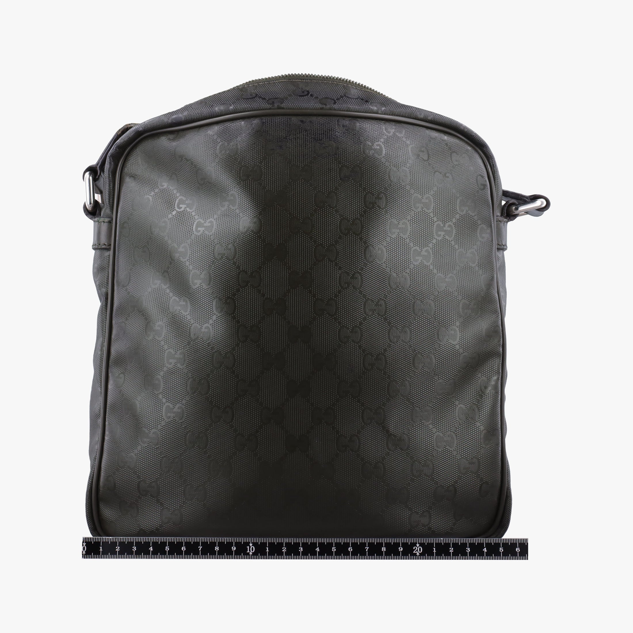 Pre-owned Gucci GG Imprime Messenger Brown PVC coated canvas 201448 shoulderbag | stylenewstar