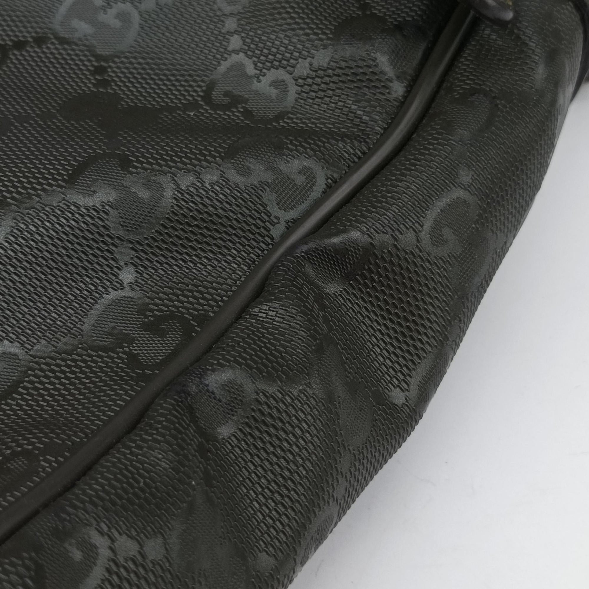 Pre-owned Gucci GG Imprime Messenger Brown PVC coated canvas 201448 shoulderbag | stylenewstar