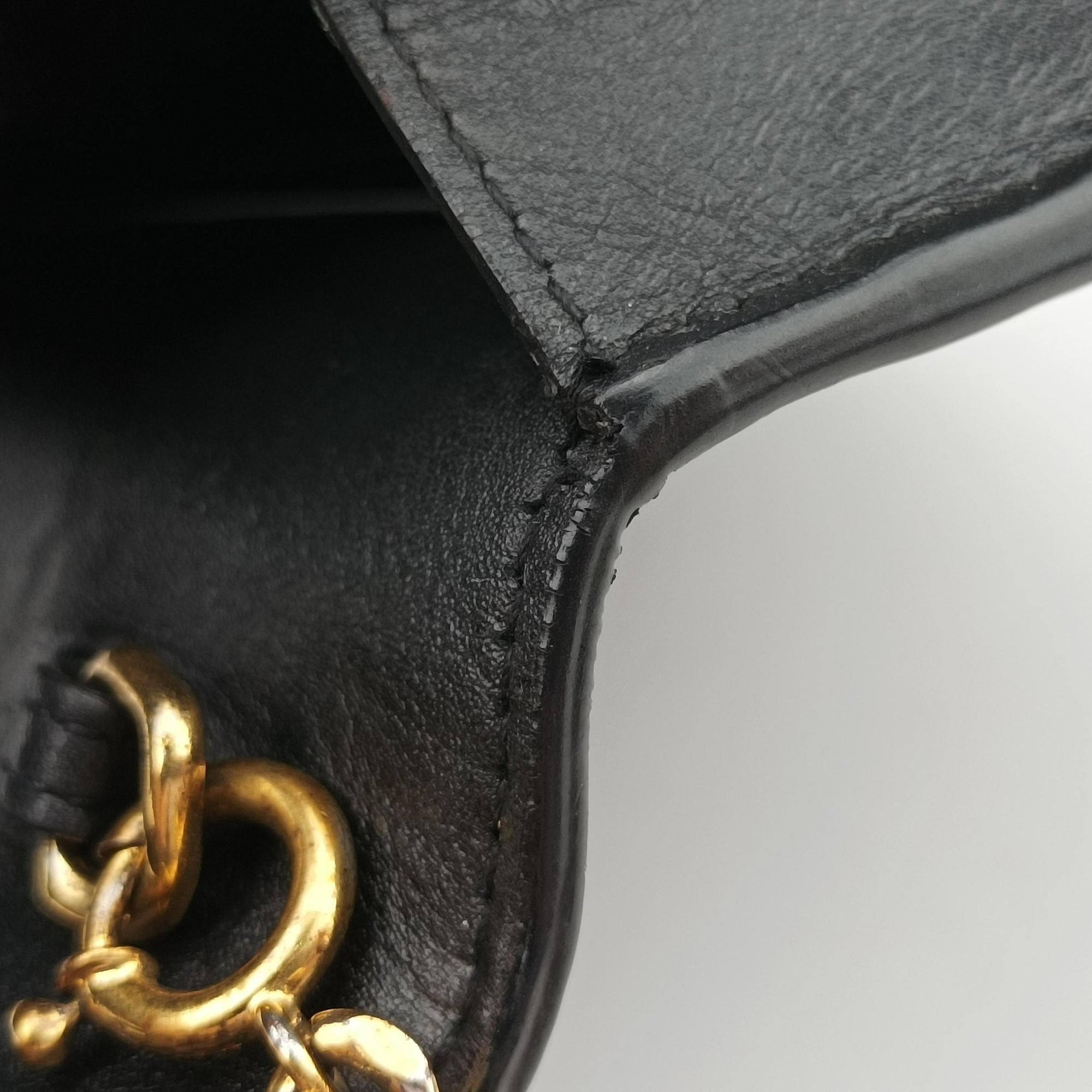 Vintage Yves Saint Laurent KATE Black Leather 452159 shoulderbag | stylenewstar