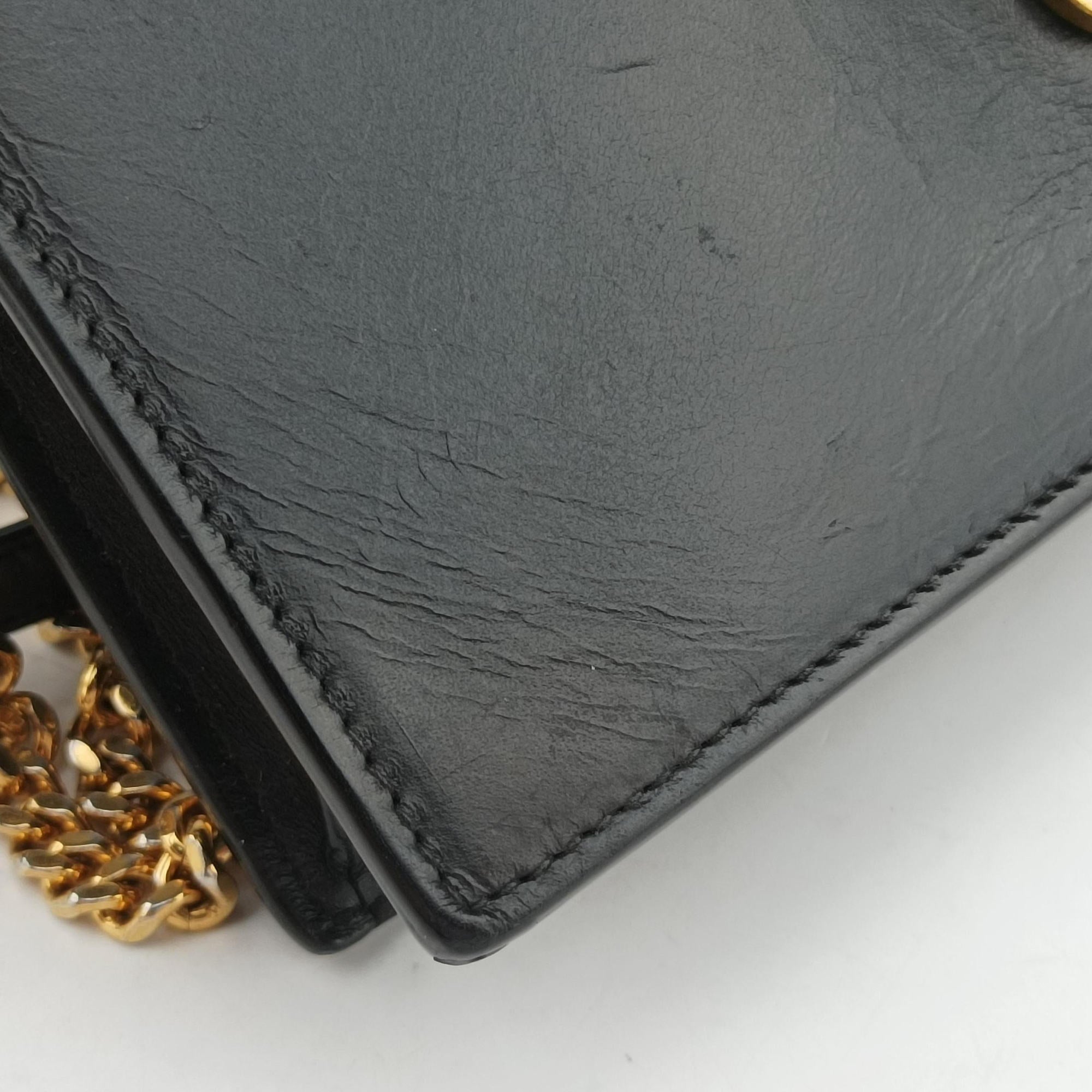 Vintage Yves Saint Laurent KATE Black Leather 452159 shoulderbag | stylenewstar
