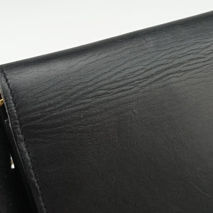 Vintage Yves Saint Laurent KATE Black Leather 452159 shoulderbag | stylenewstar