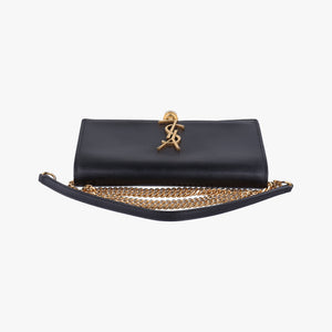 Vintage Yves Saint Laurent KATE Black Leather 452159 shoulderbag | stylenewstar