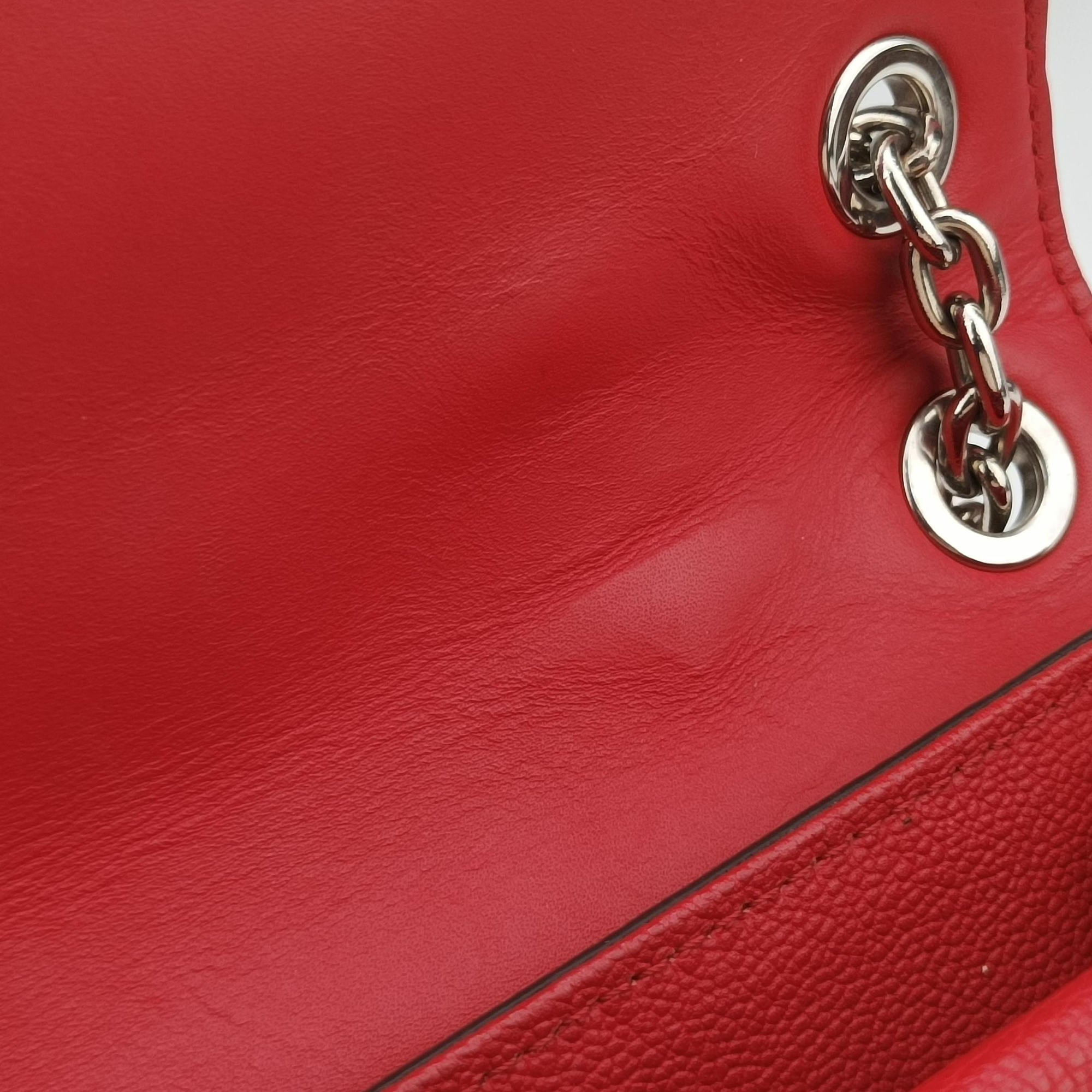 Vintage Louis Vuitton Very Chain Bag Ruby leather M44285 shoulderbag | stylenewstar