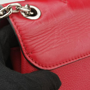 Vintage Louis Vuitton Very Chain Bag Ruby leather M44285 shoulderbag | stylenewstar