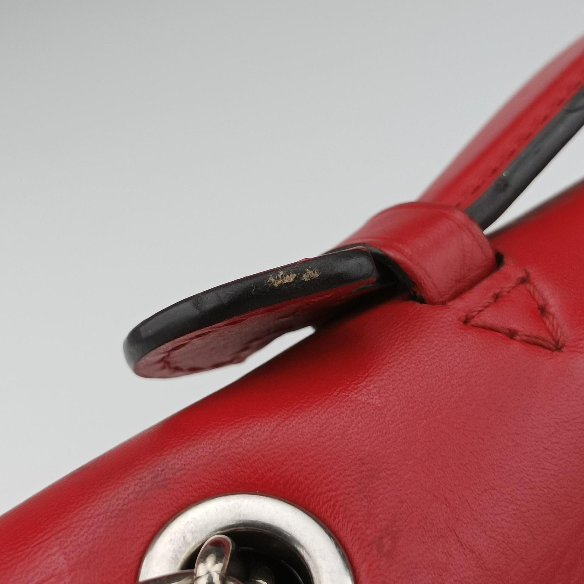 Vintage Louis Vuitton Very Chain Bag Ruby leather M44285 shoulderbag | stylenewstar