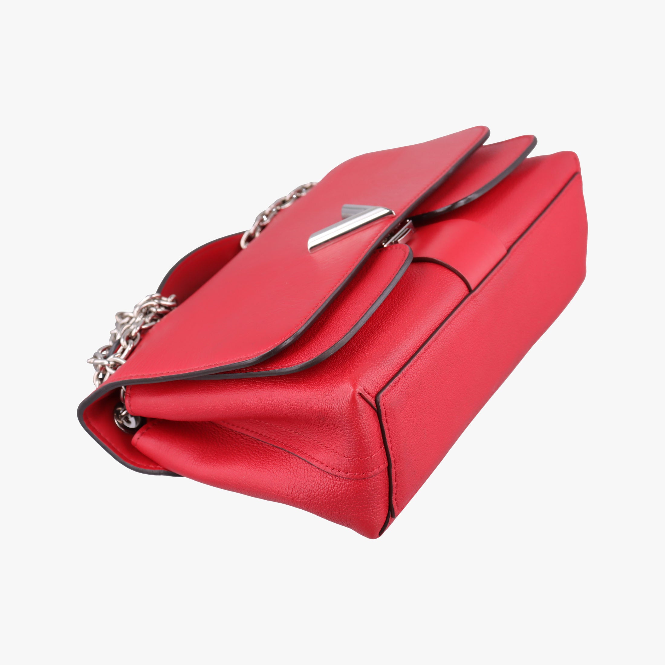 Vintage Louis Vuitton Very Chain Bag Ruby leather M44285 shoulderbag | stylenewstar