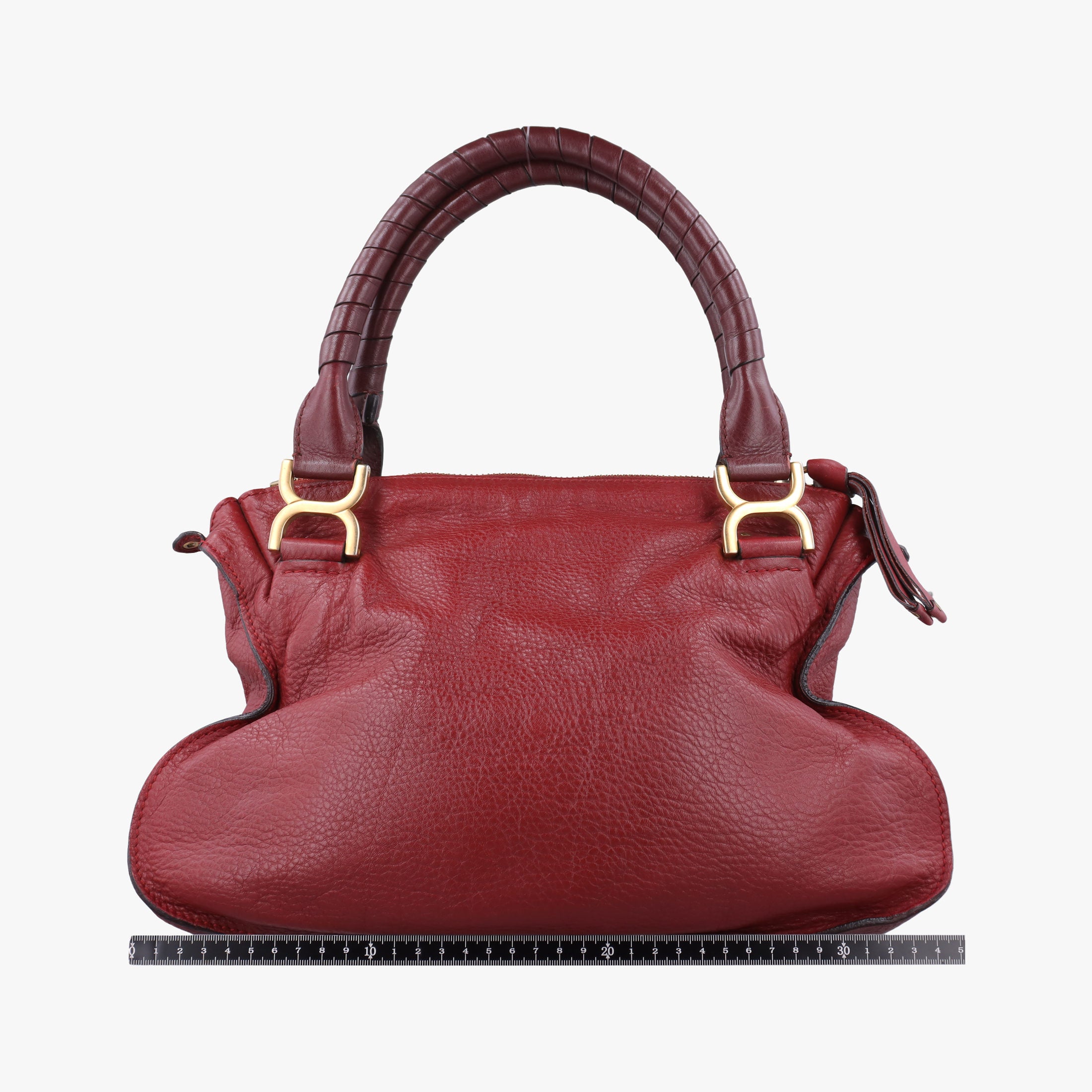 Pre-owned Chloe Mercy Red Leather  shoulderbag | stylenewstar