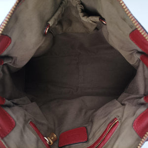 Pre-owned Chloe Mercy Red Leather  shoulderbag | stylenewstar
