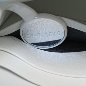 Pre-owned Balenciaga Hourglass adidas White x black Leather  shoulderbag | stylenewstar