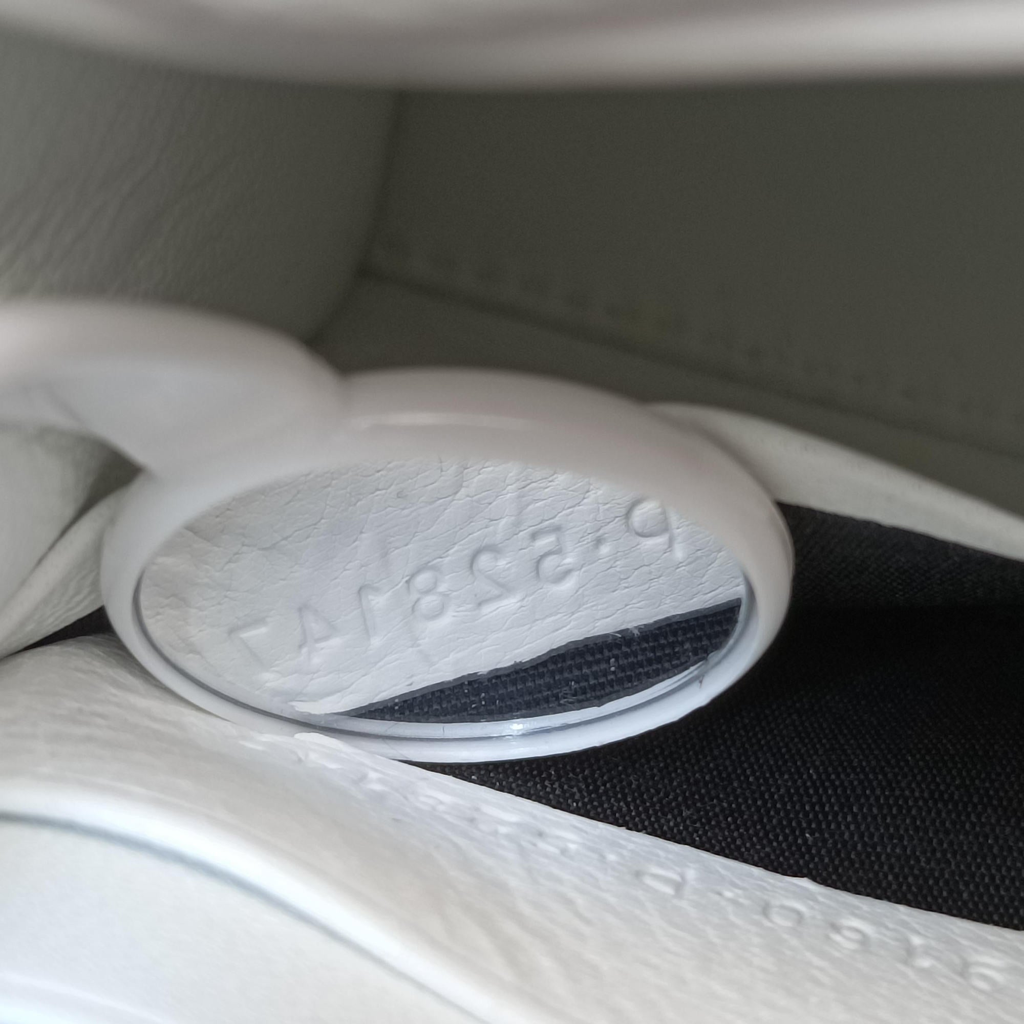 Pre-owned Balenciaga Hourglass adidas White x black Leather  shoulderbag | stylenewstar