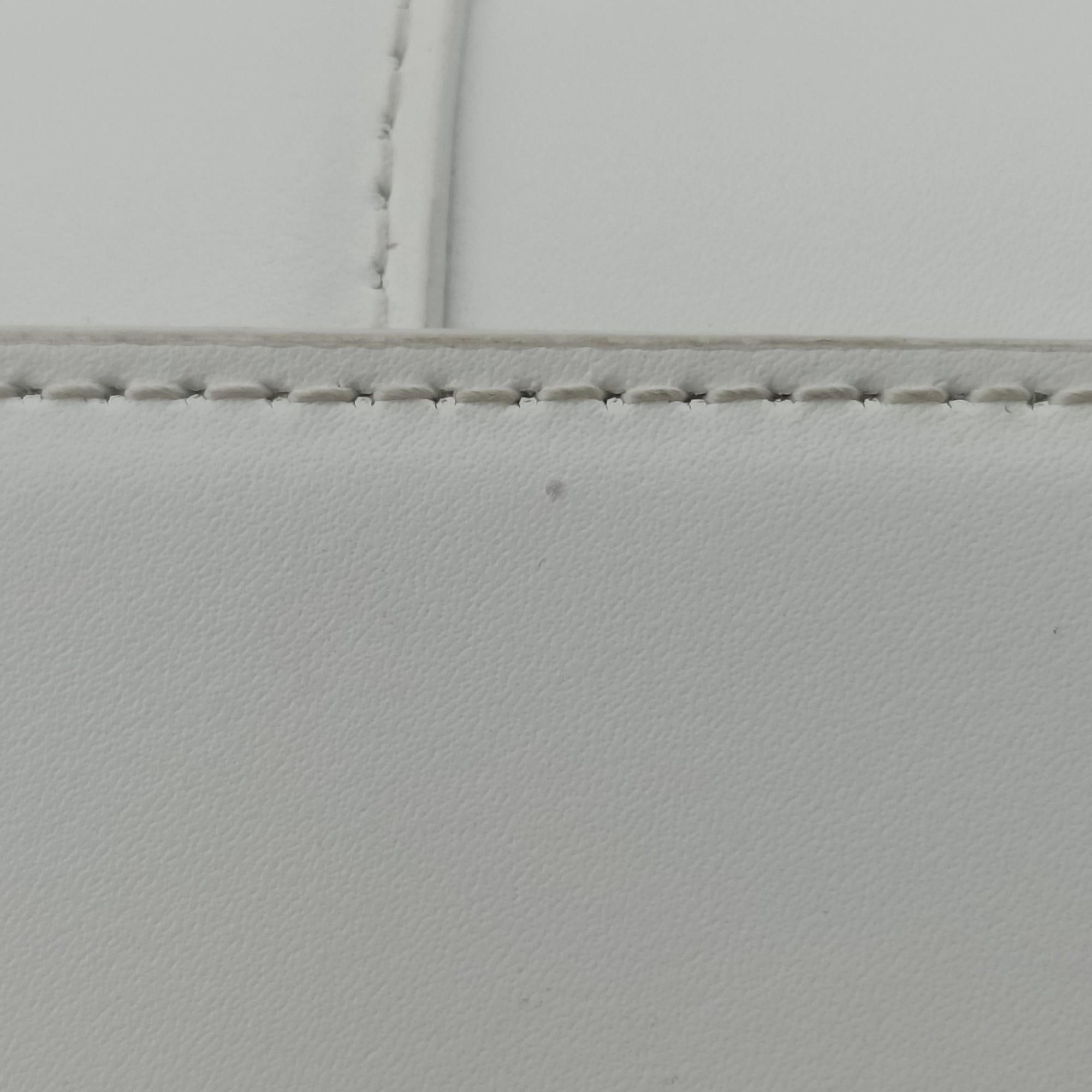 Pre-owned Balenciaga Hourglass adidas White x black Leather  shoulderbag | stylenewstar