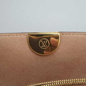 Pre-owned Louis Vuitton FLANDRIN Brown×CERISE Monogram Canvas×calf leather M41596 handbag | stylenewstar