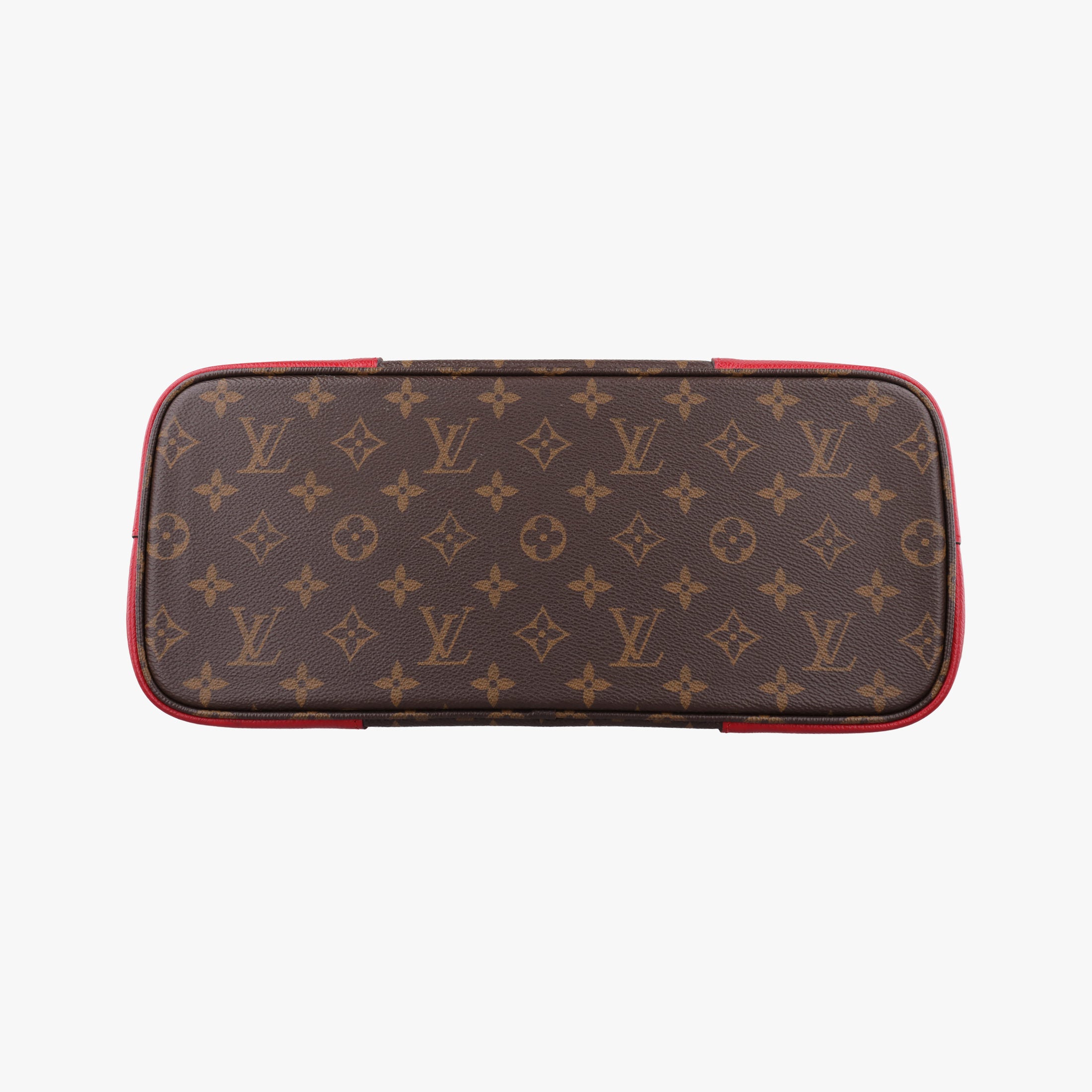 Pre-owned Louis Vuitton FLANDRIN Brown×CERISE Monogram Canvas×calf leather M41596 handbag | stylenewstar