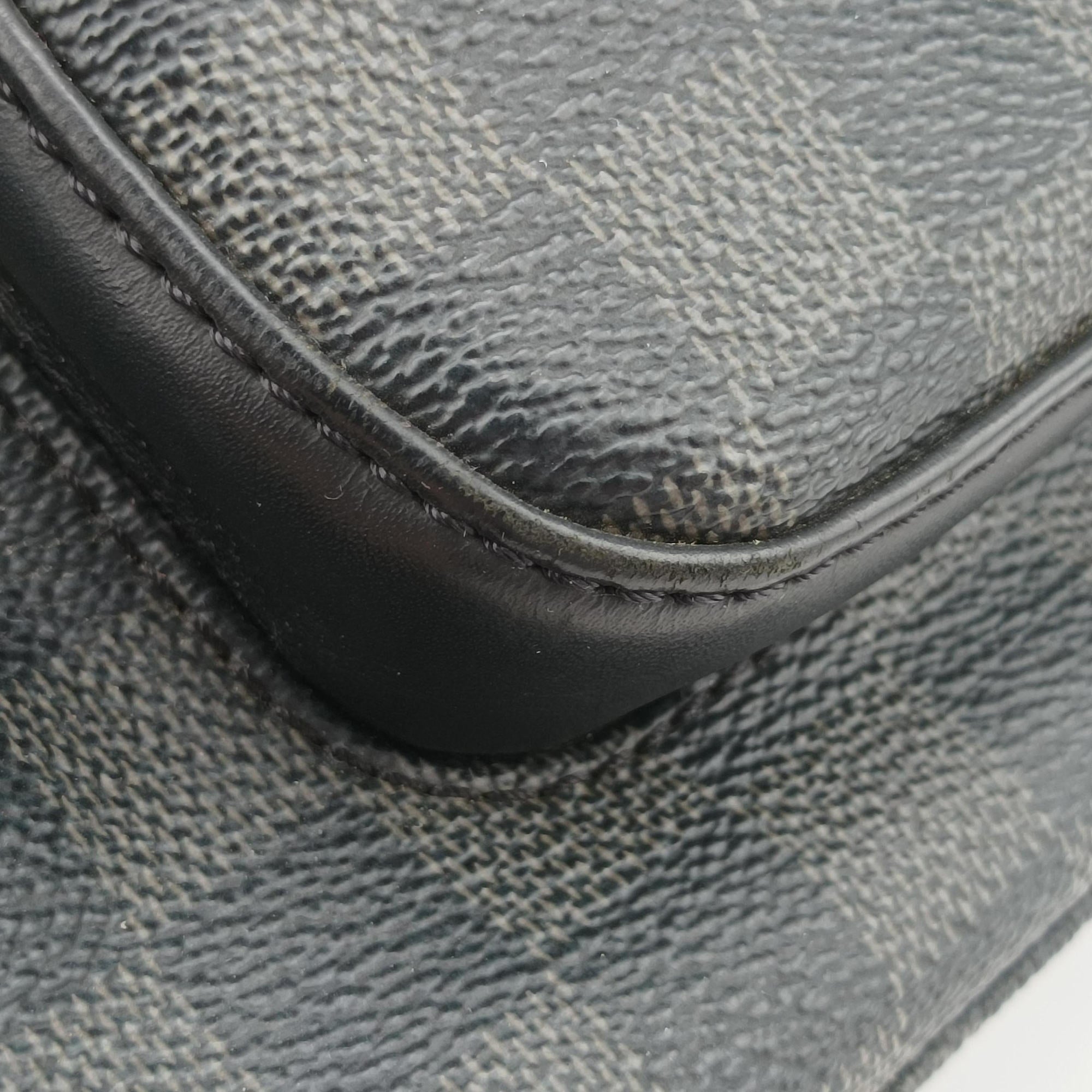 Vintage Louis Vuitton Josh Noir Damier Graphite N41473 backpack/rucksack | stylenewstar