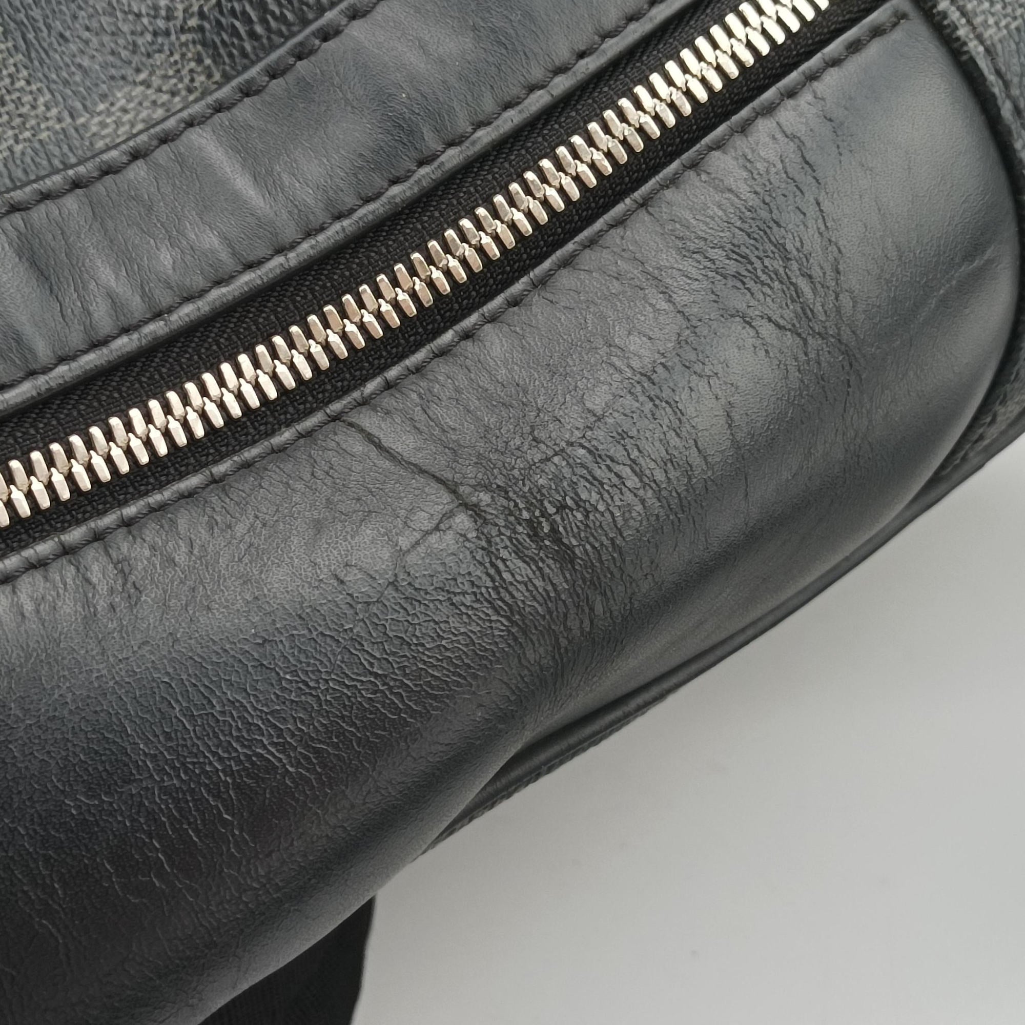 Vintage Louis Vuitton Josh Noir Damier Graphite N41473 backpack/rucksack | stylenewstar