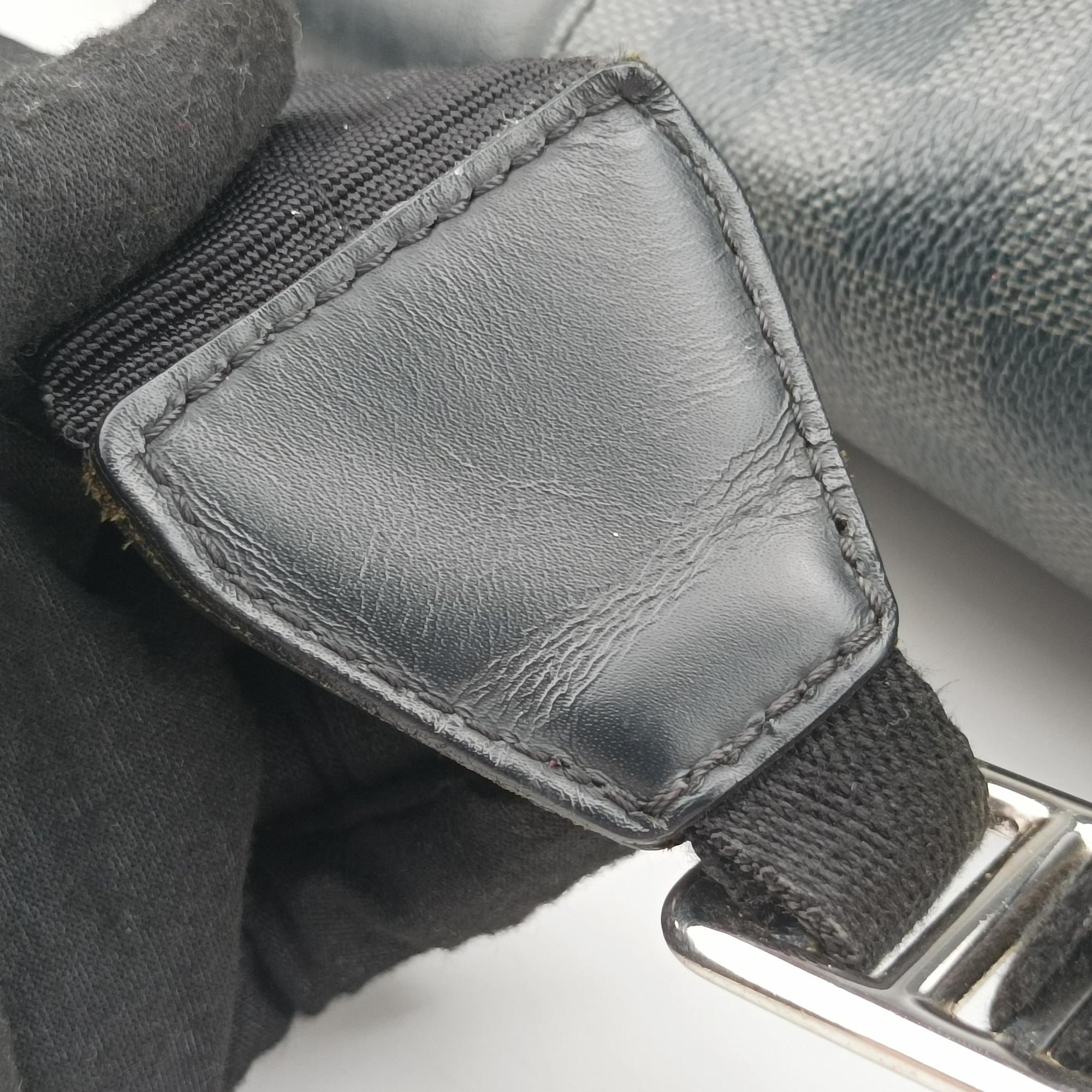 Vintage Louis Vuitton Josh Noir Damier Graphite N41473 backpack/rucksack | stylenewstar
