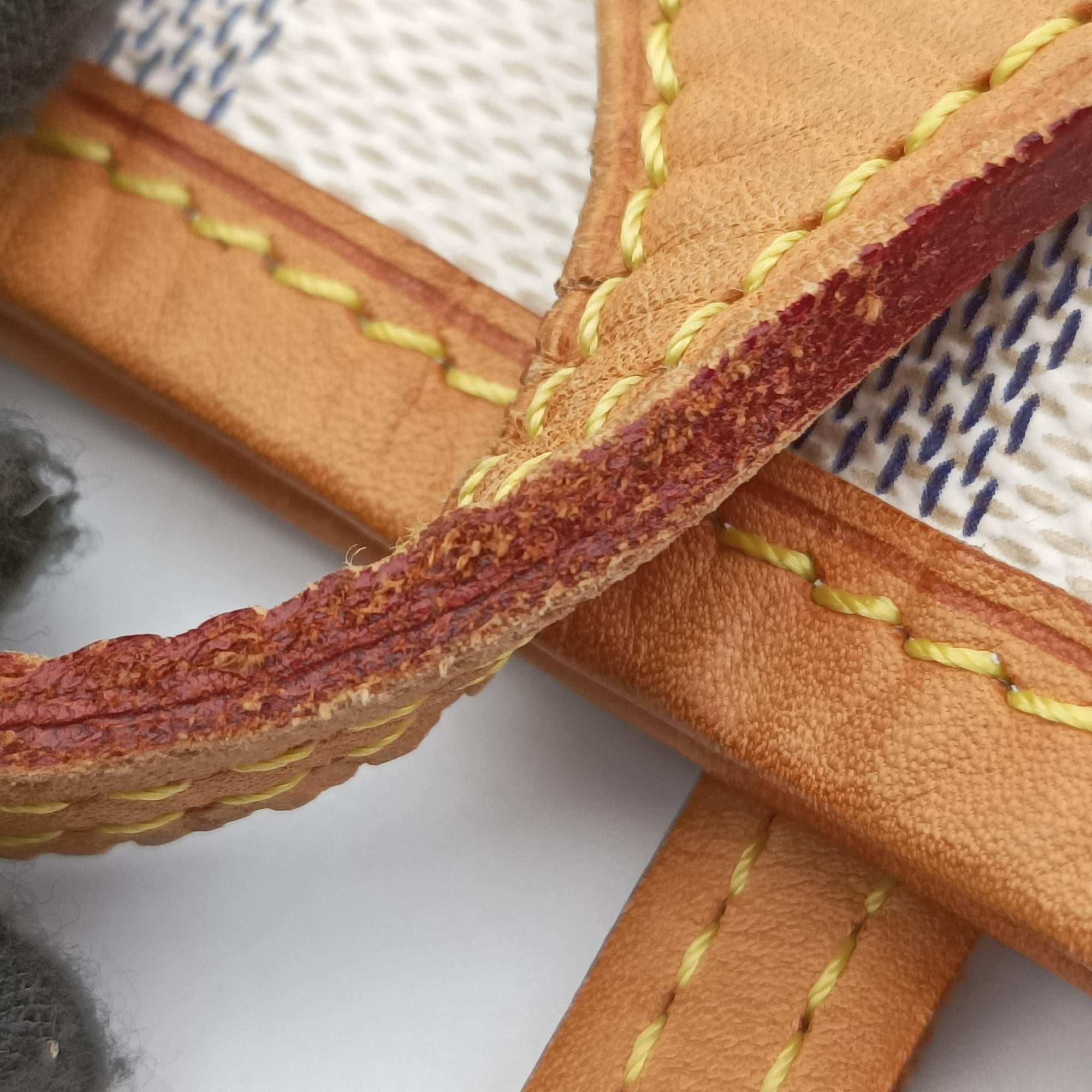 Vintage Louis Vuitton Neverfull MM Azur Damier Canvas N51107 shoulderbag | stylenewstar