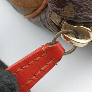 Pre-owned Louis Vuitton Speedy30 brown×Fuchsia Pink Monogram Perfo M95180 handbag | stylenewstar