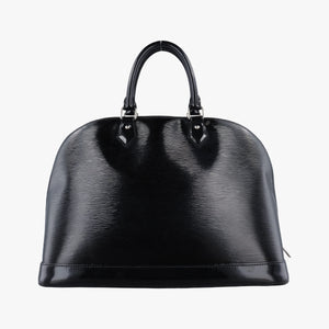 Pre-owned Louis Vuitton Alma GM Noir epi M40452 handbag | stylenewstar