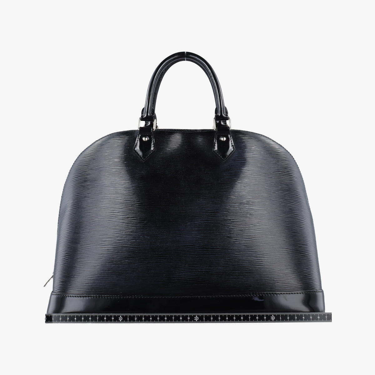 Pre-owned Louis Vuitton Alma GM Noir epi M40452 handbag | stylenewstar