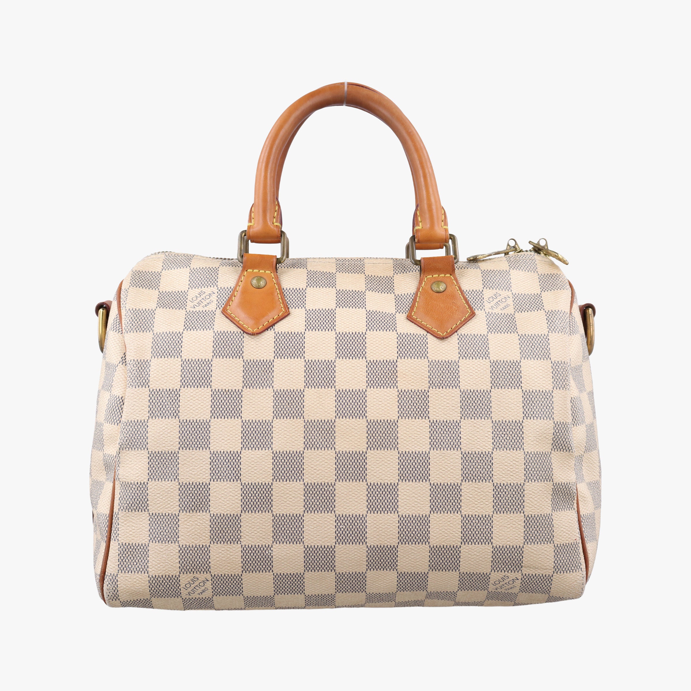 Vintage Louis Vuitton Speedy 25 AZUR Damier Canvas N41534 handbag | stylenewstar