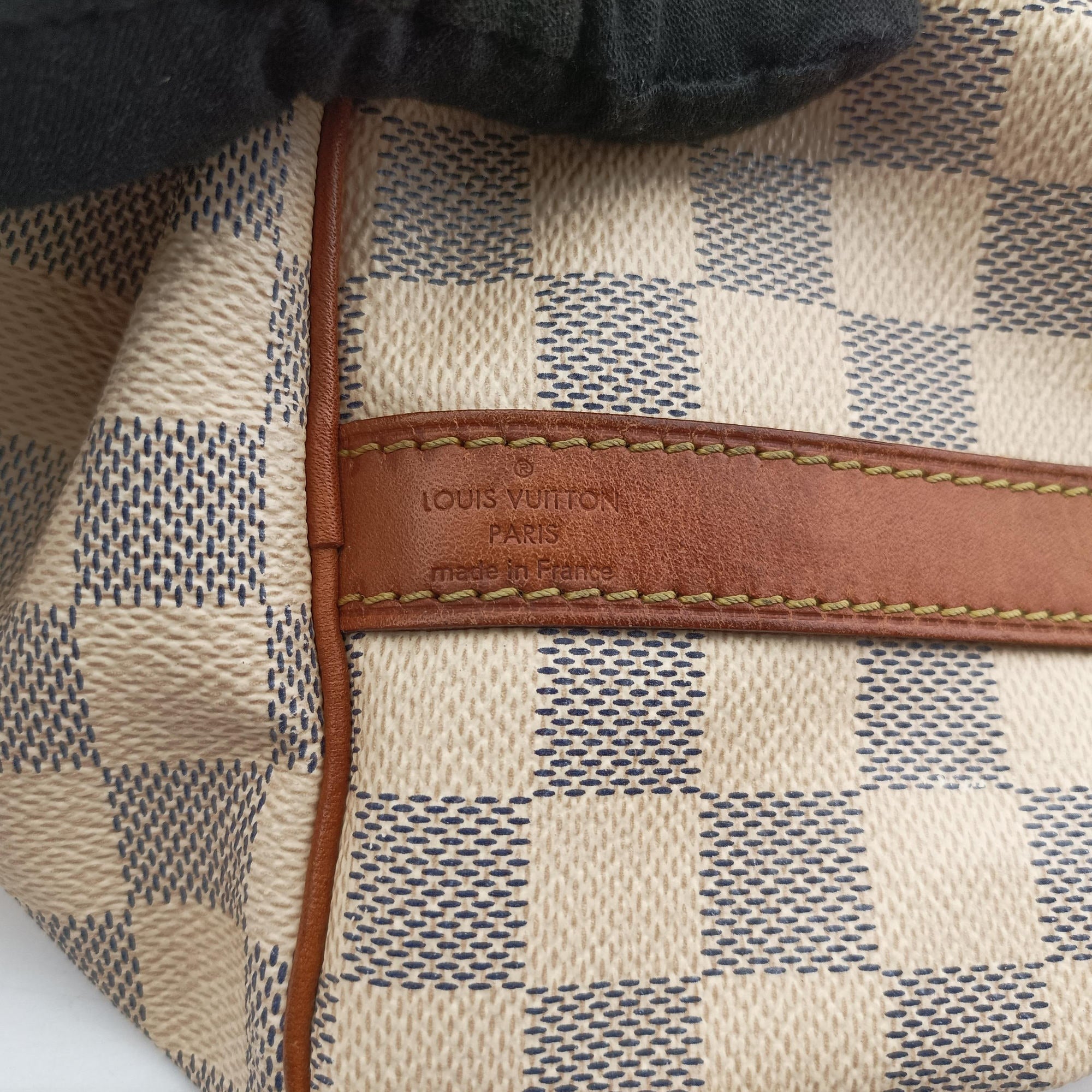 Vintage Louis Vuitton Speedy 25 AZUR Damier Canvas N41534 handbag | stylenewstar