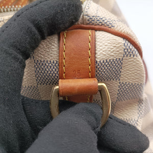Vintage Louis Vuitton Speedy 25 AZUR Damier Canvas N41534 handbag | stylenewstar