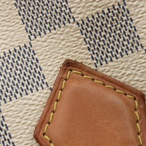 Vintage Louis Vuitton Speedy 25 AZUR Damier Canvas N41534 handbag | stylenewstar