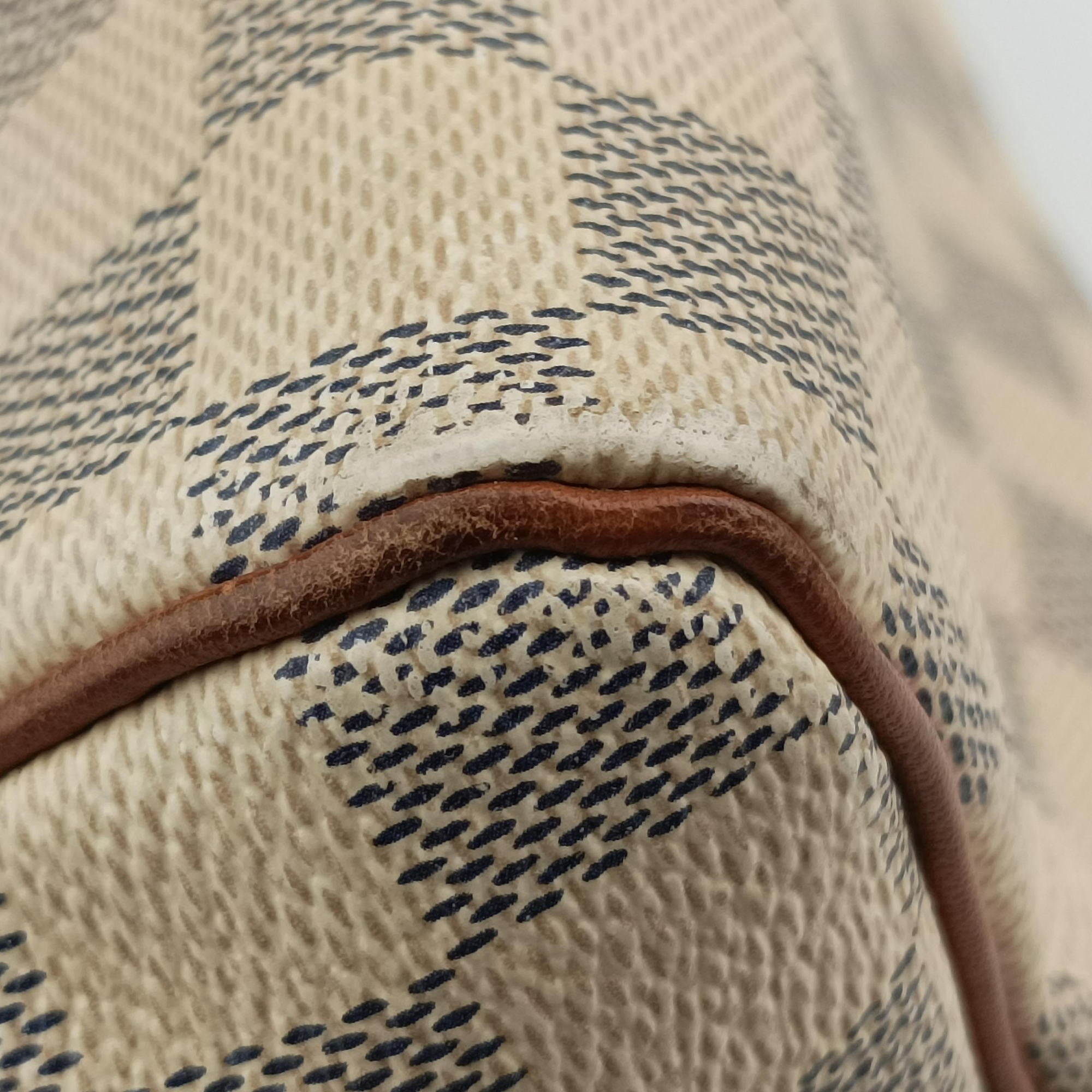 Vintage Louis Vuitton Speedy 25 AZUR Damier Canvas N41534 handbag | stylenewstar