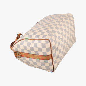 Vintage Louis Vuitton Speedy 25 AZUR Damier Canvas N41534 handbag | stylenewstar